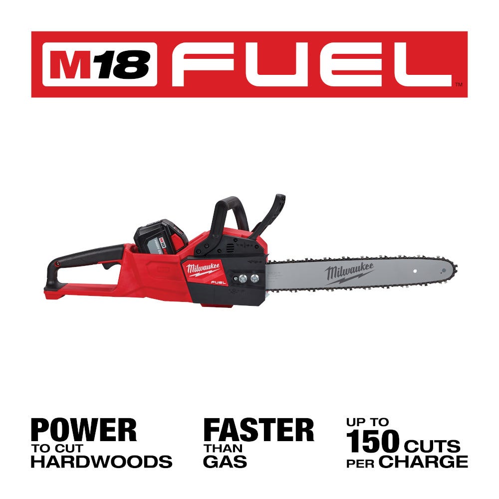 Milwaukee 2727-21HD M18 FUEL 16-Inch Chainsaw 12.0Ah HD Kit