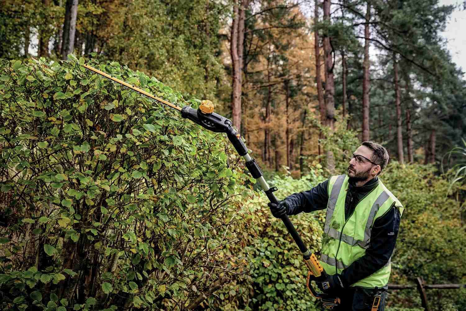 DeWalt DCPH820M1 20V Max Pole Hedge Trimmer 4.0Ah Kit