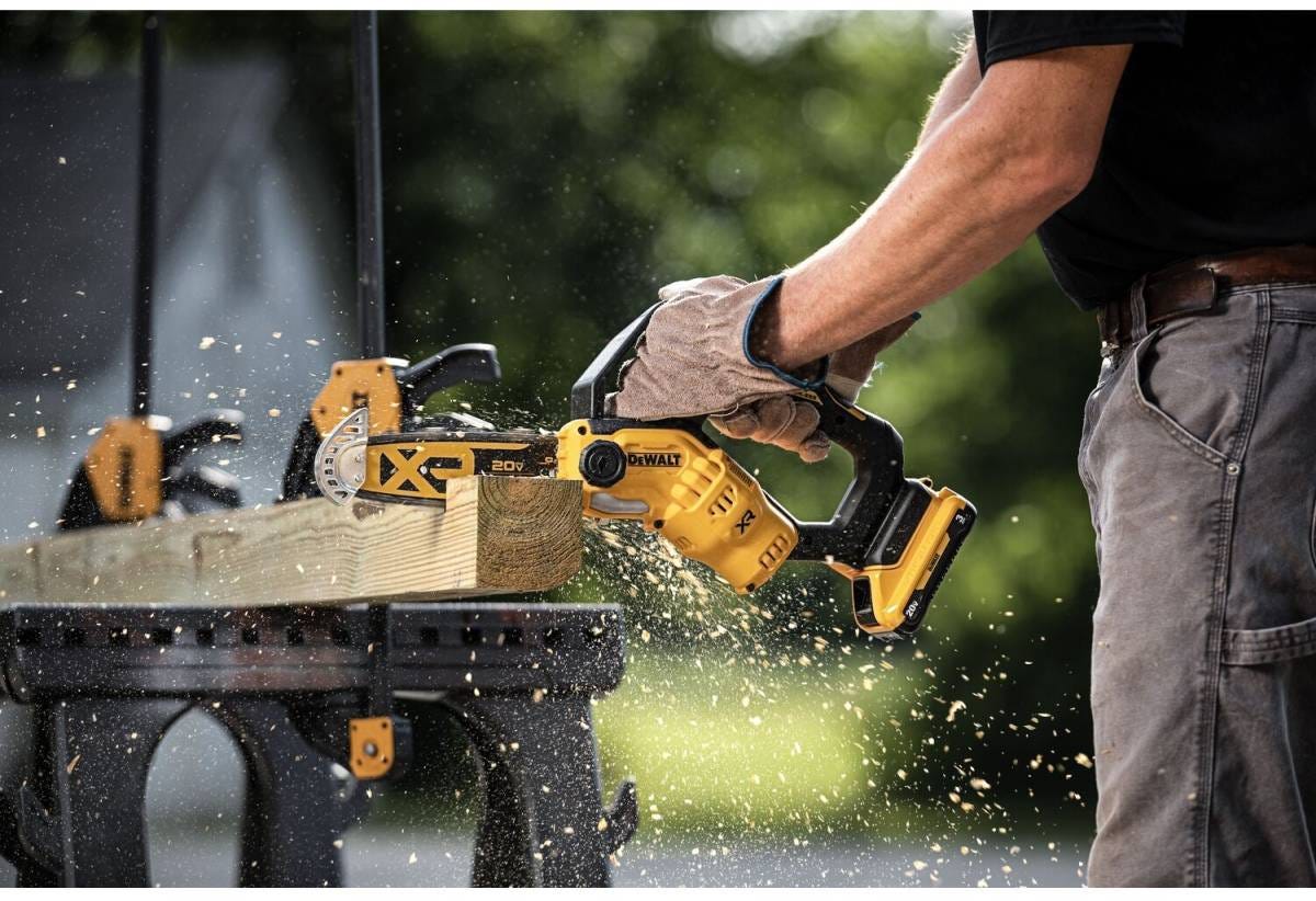 DeWalt DCCS623B 20V MAX XR Brushless 8 in. Chainsaw, Tool Only